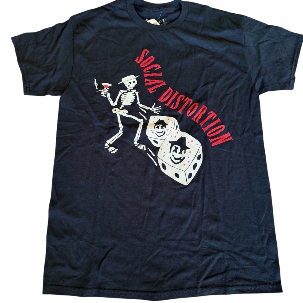 Social Distortion Tee LARGE NWT